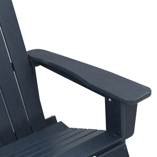 Adirondack Gungstolar 2 pcs Mörkblå HDPE