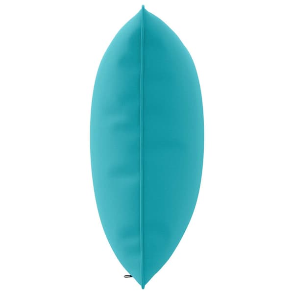 1-delad ryggkudde PUTTEN 100% Polyester Turkos 60 x 40 x 15 cm
