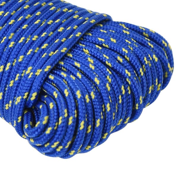 Båtlina blå 3 mm 50 m polypropen
