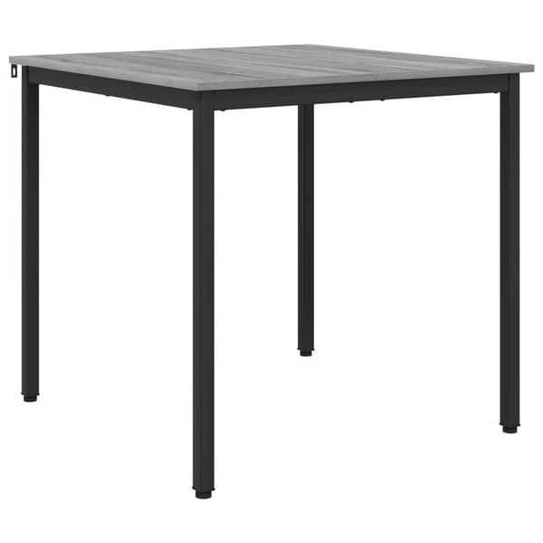 Matbord 80 x 80 x 75 cm METALL