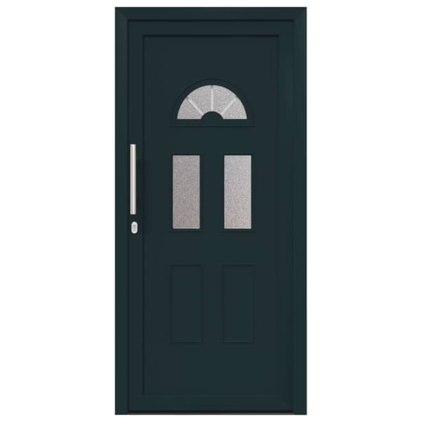 Framdörr Antracit 98 x 198 cm PVC