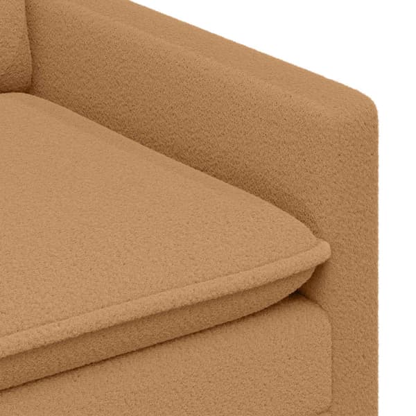 Soffa Beige 76 x 81 x 87,5 cm Tyg