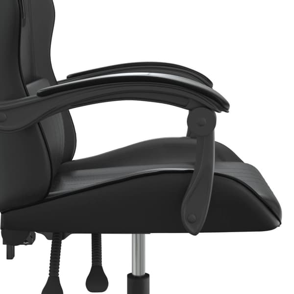 Gamingstol svart konstläder