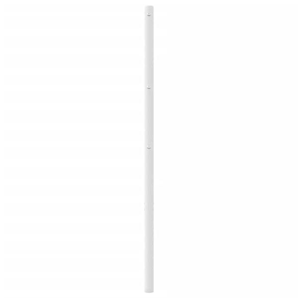 Ersättningsgavel metall vit 200 cm