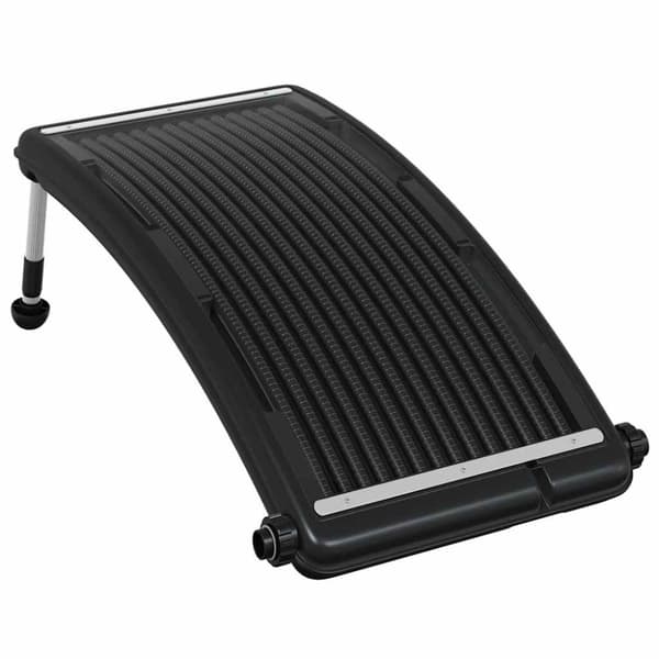 Rundad solpanel för pool 110x65 cm