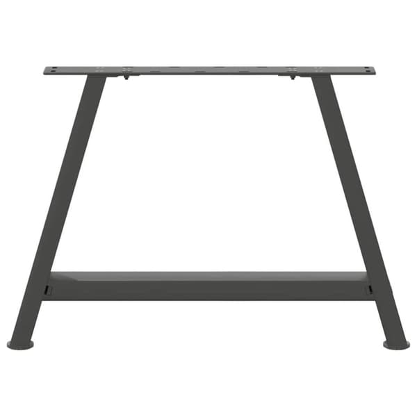 Soffbordsben A-formade 2 st antracit 70x(42-43) cm stål