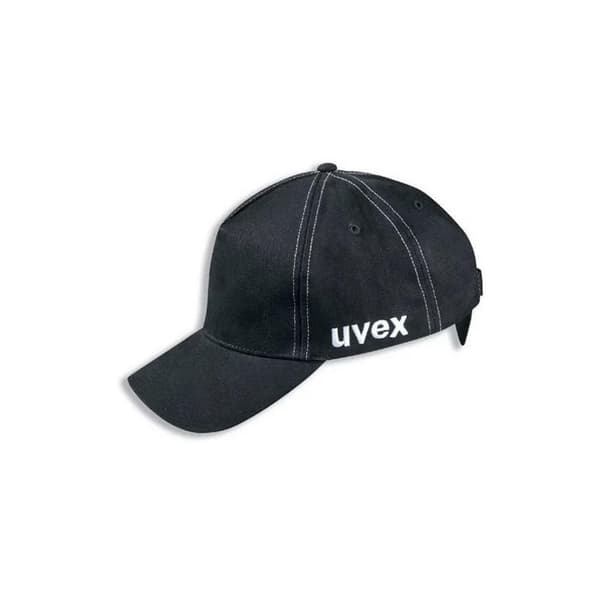 Stötskyddskeps UVEX U-cap svart 60-63cm