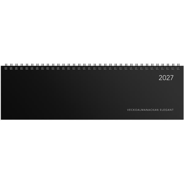 Veckoalmanackan Elegant 2027