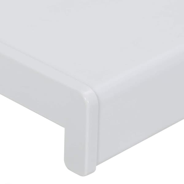 Fönsterbräda Vit 60 x 50 x 4,5 cm PVC