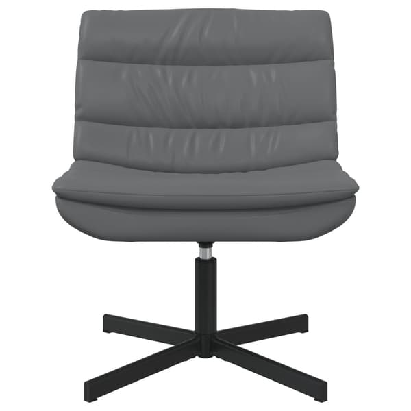 Skrivstol Grå 63 x 75 x 76 cm PU