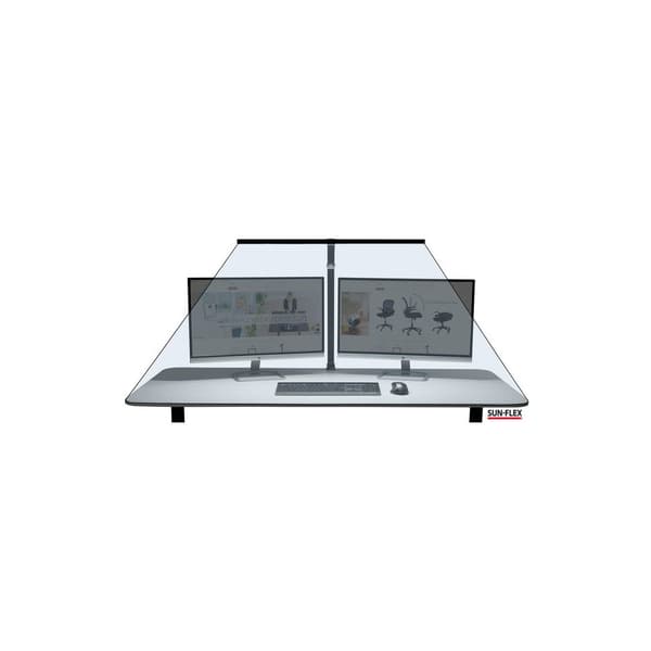 Lampa SUN-FLEX Screenlite LED svart