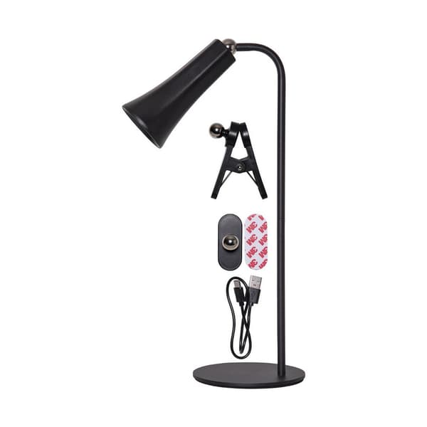 Lampa Functional LED 38cm svart
