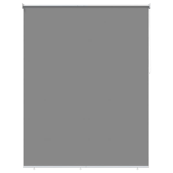 Rullgardin UV-skydd Ljusgrå 180 x 140 cm Polyester