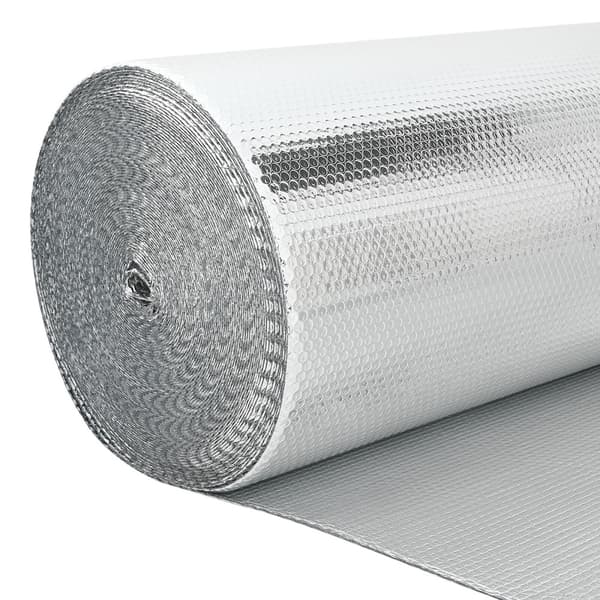 Värmereflektor för element Silver 30 x 1 m polyeten