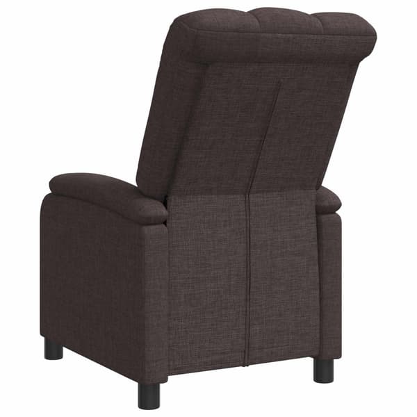 Recliner Mörkbrun Tyg