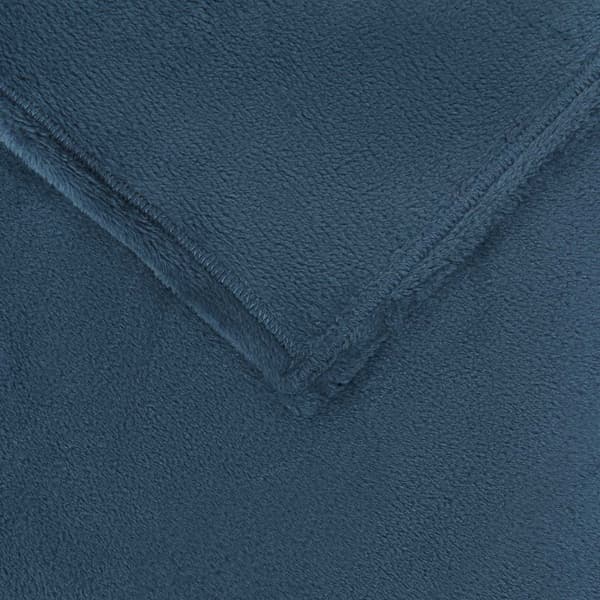 Kastfilt Mörkblå 220 x 240 cm Fleece