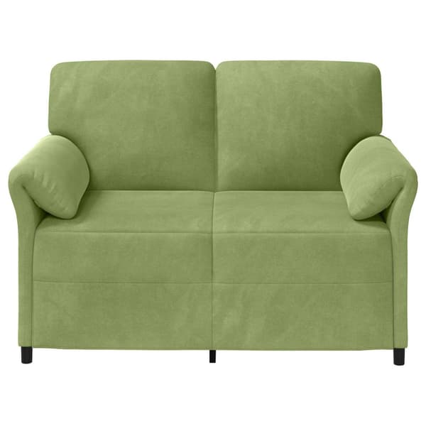 2-sits soffa Ljusgrön 138 x 83 x 95 cm Sammet