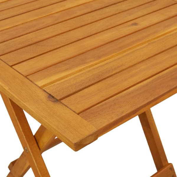 Reclining och Fällbar Solstol 2 pcs Mörkgrå Massivt Akaciaträ