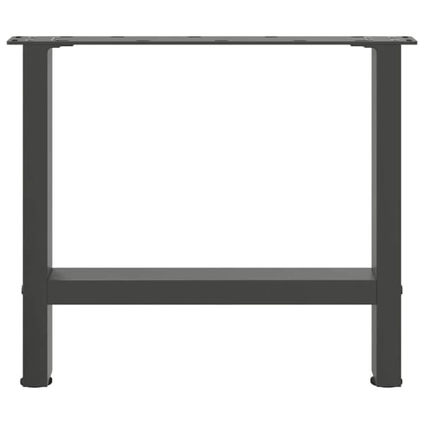 Soffbordsben antracit 2 st 60x(42-43) cm stål