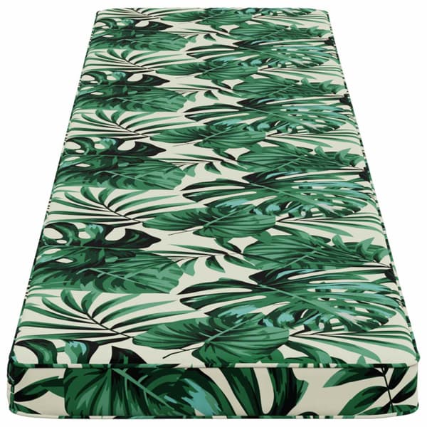 2-delade Bänk Kuddar VUGHT 2 st 100% Polyester Bladmönster