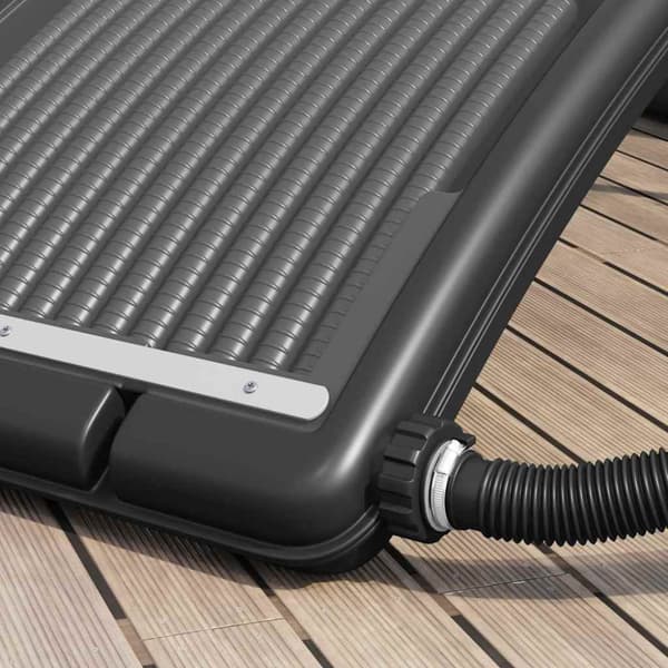 Rundad solpanel för pool 2 st 110x65 cm