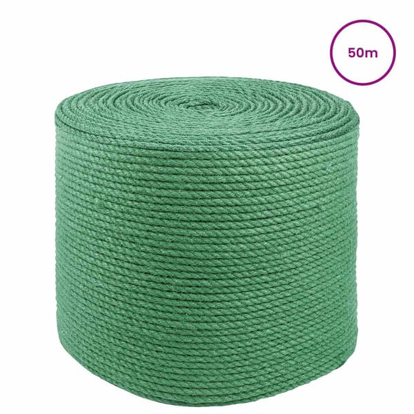 Juterep Grön 100% Tossa jute