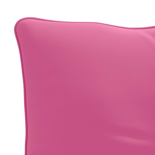 Ryggkudde PUTTEN 100% Polyester Rosa 70 x 40 x 10 cm