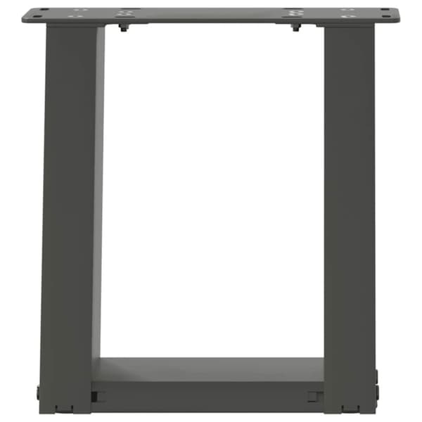 Soffbordsben U-formade 2 st antracit 30x(30-31) cm stål