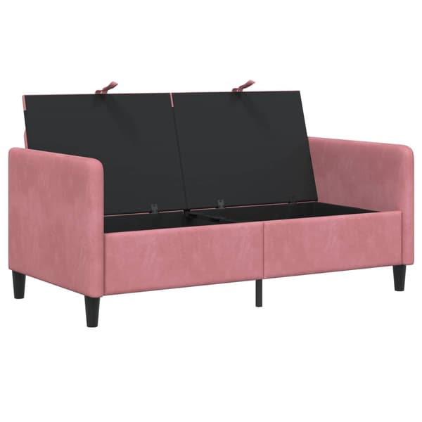 Soffa med förvaring Rosa 152 x 78 x 87 cm Polyester
