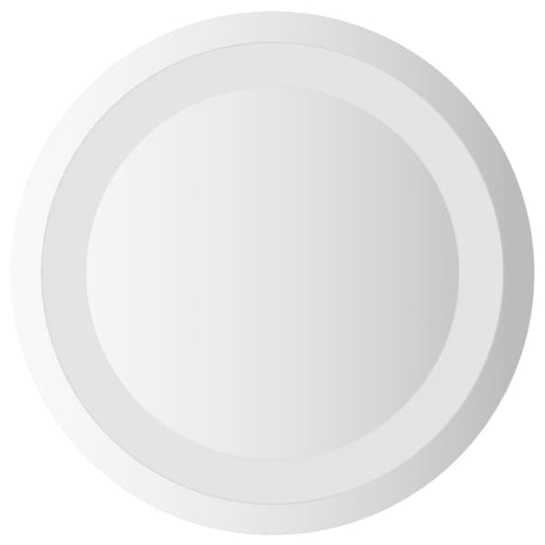 Badrumsspegel LED 30 cm rund