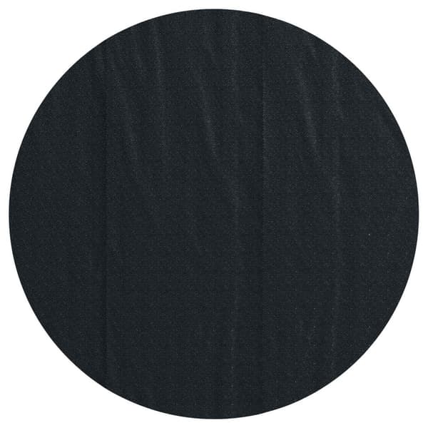 Pooltäcke Svart 600 cm PE