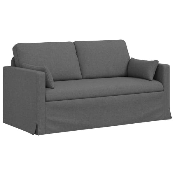 Soffa Mörkgrå 158 x 78 x 80 cm tyg