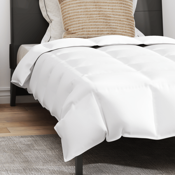 Sommar Duvet med kudde 2 pcs Vit Dunfjäder