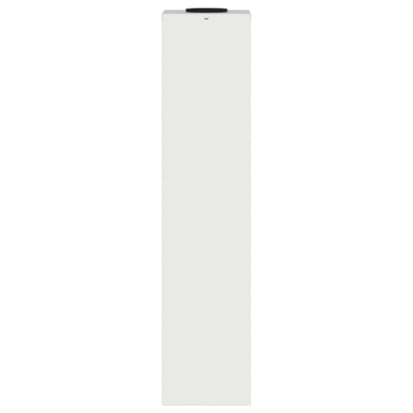Solcell LED-vägbelysning 2 pcs Vit Kallvalsat stål