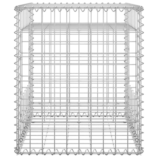 Gabionkorg stolpform 50x50x60 cm järn