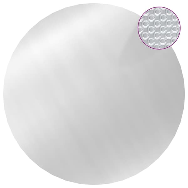 Poolskydd silver 417 cm PE