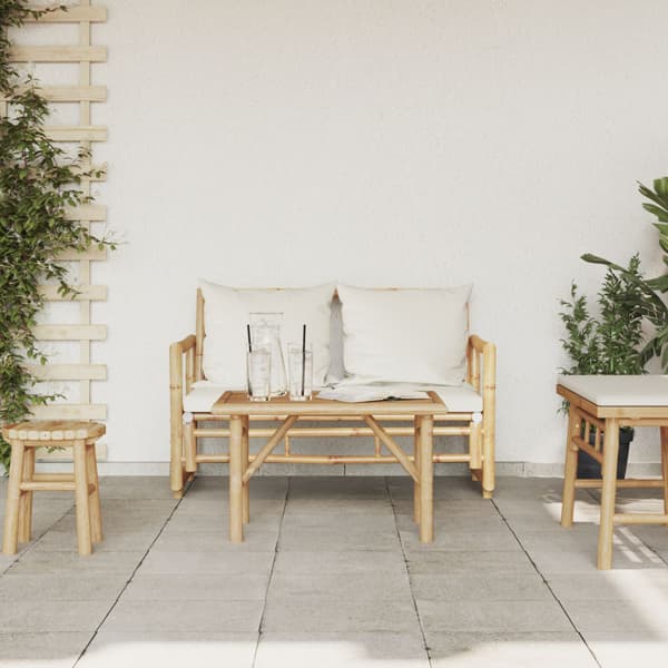 Kaffeebord Brun 70 x 40 x 36 cm Bambu