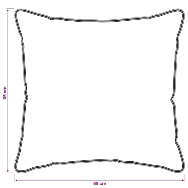 Täckeset med kudde 2 pcs Vit Bambufiber