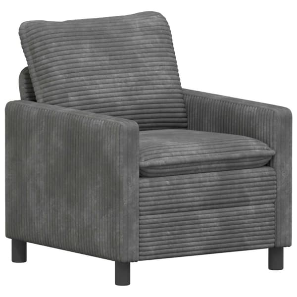 Soffset 2 pcs Ljusgrå Polyester