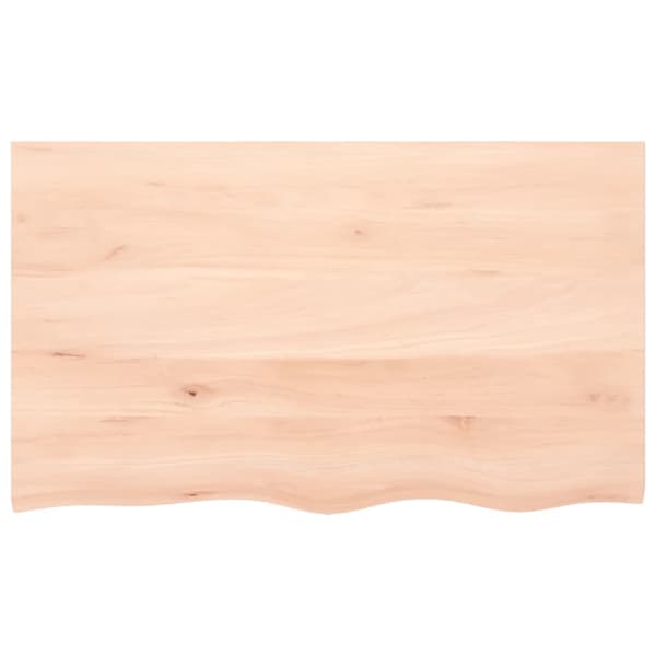 Hyllplan 100x60x(2-4) cm obehandlad massiv ek