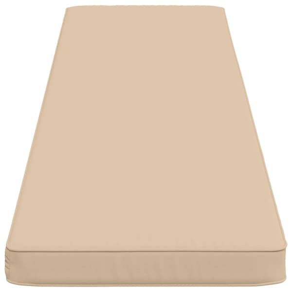 1-delad Bänk Kudde VUGHT 100% Polyester Gräddvit