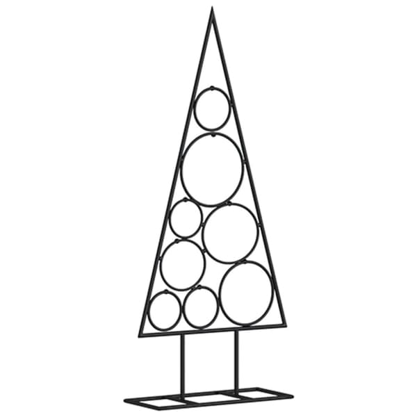 Julgran i metall svart 60 cm