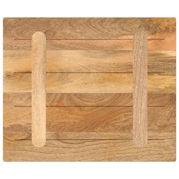 Bordsskiva 60x50x2,5 cm rektangulär massivt mango-trä