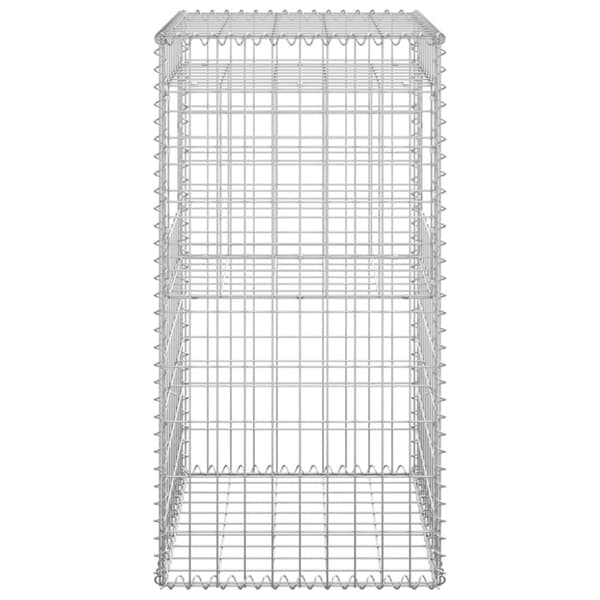 Gabionkorg stolpform 50x50x100 cm järn