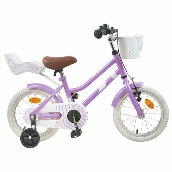 Barncykel 12 Tum för 2-4 åringar Lila