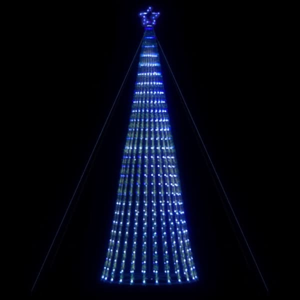 LED julgran 1028 LED blå 403 cm