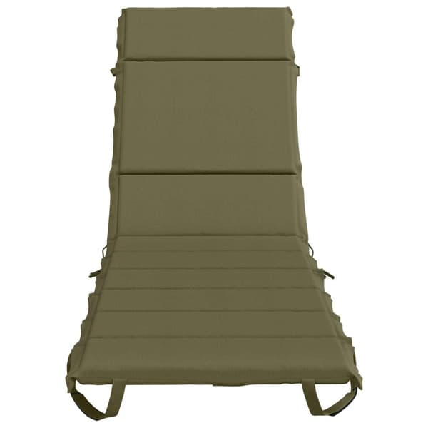 Solstol Kudde GEMERT 100% Polyester Olivgrön 200 x 60 x 3 cm