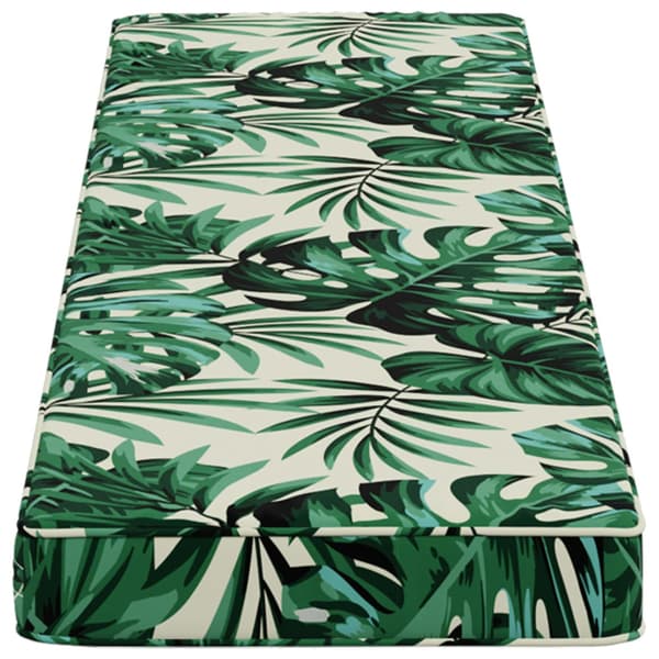 2-delade Bänk Kuddar VUGHT 2 st 100% Polyester Bladmönster