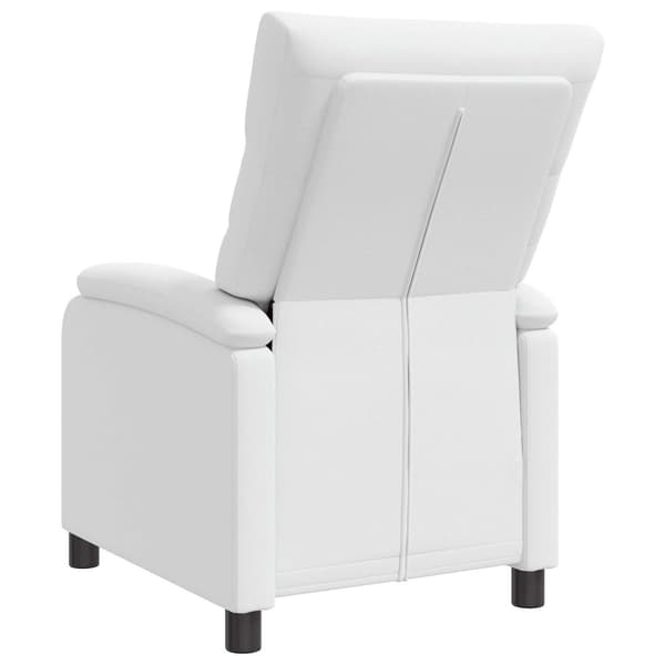 Recliner Vit Konstläder