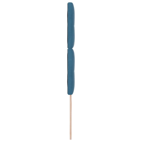 Huvudgavel Mörkblå 80 cm Sammet
